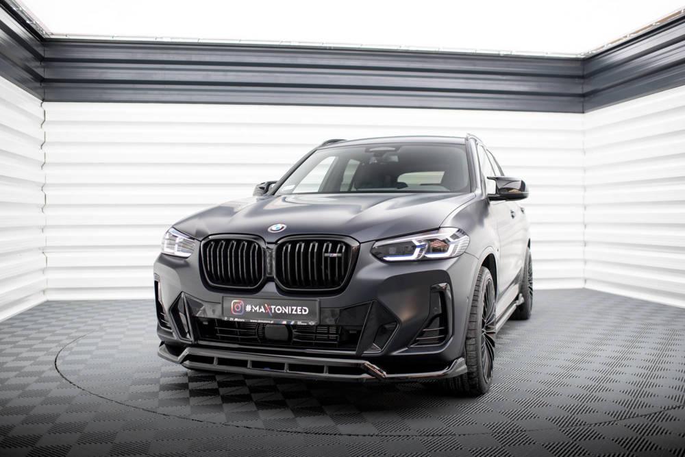 Front Lippe / Front Splitter / Frontansatz für BMW X3 G01 M-Paket Facelift von Maxton Design