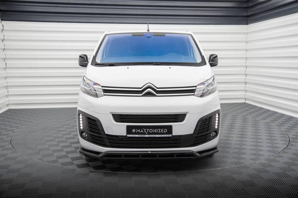 Front Lippe / Front Splitter / Frontansatz für Citroen Jumpy MK3 von Maxton Design