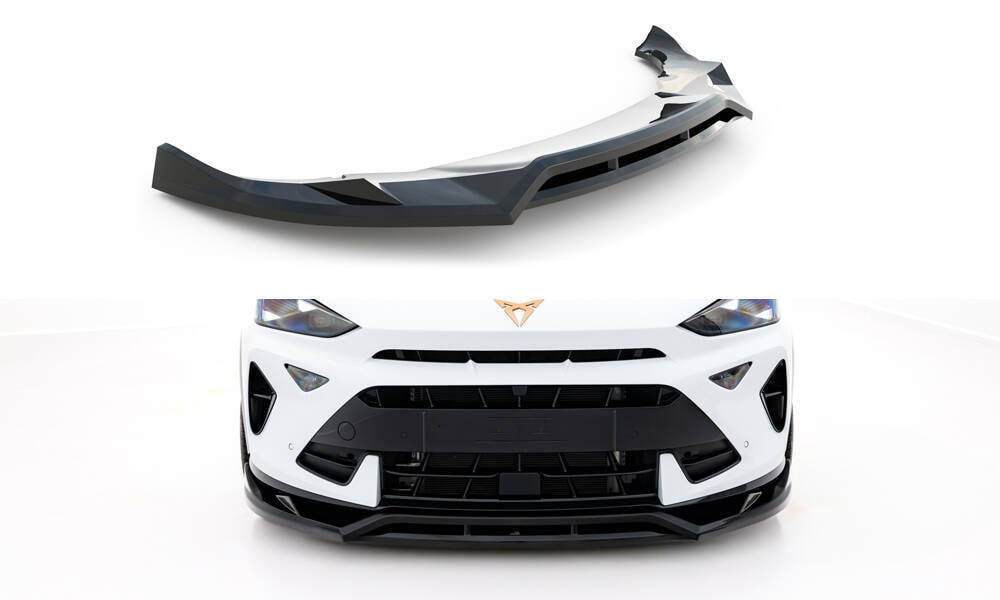 Front Lippe / Front Splitter / Frontansatz für Cupra Formentor KM Facelift von Maxton Design