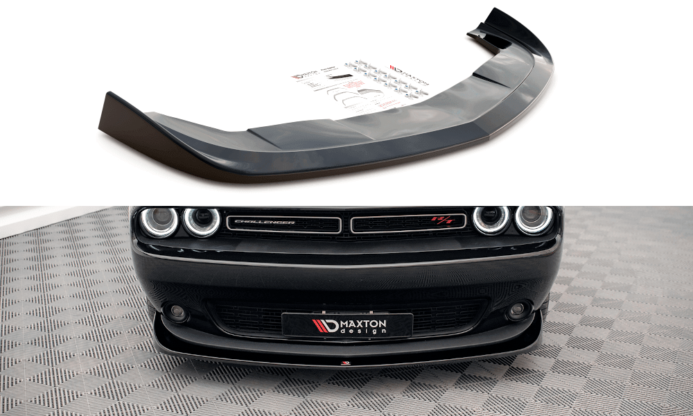 Front Splitter / Cup Schwert / Frontansatz für Dodge Challenger MK3 Facelift von Maxton Design