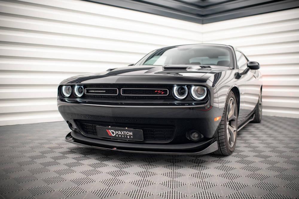 Front Splitter / Cup Schwert / Frontansatz für Dodge Challenger MK3 Facelift von Maxton Design