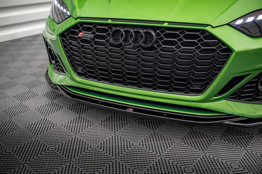 Front Lippe / Front Splitter / Frontansatz V.2 für Audi A4 B9 Facelift von Maxton Design