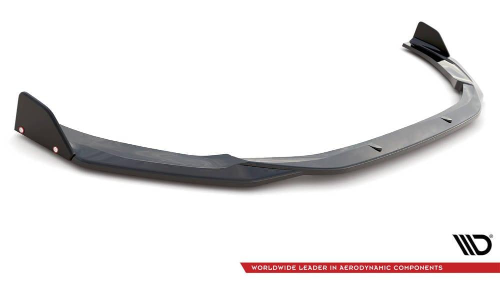 Front Lippe / Front Splitter / Frontansatz V.2 für Audi A4 B9 Facelift von Maxton Design