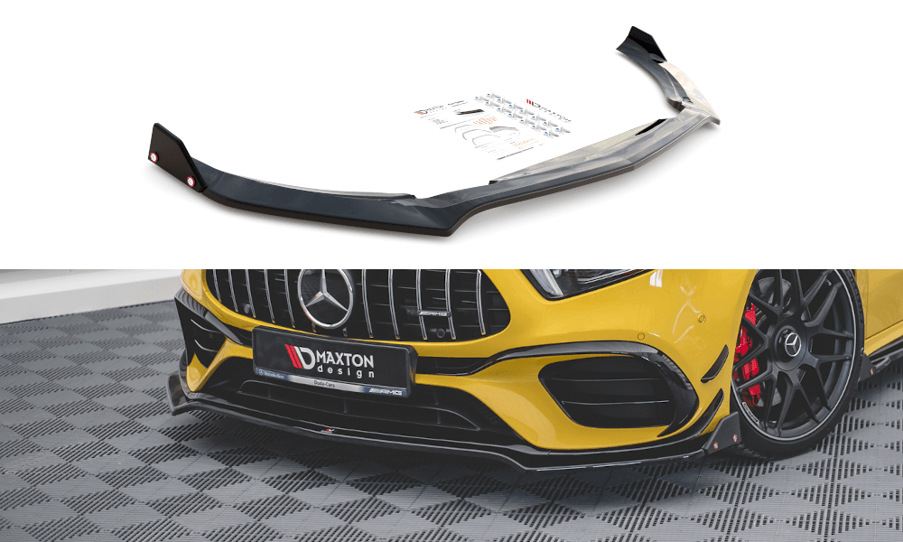 Front Splitter / Cup Schwert / Frontansatz V.3 Mercedes-AMG A 45 S W177 von Maxton Design