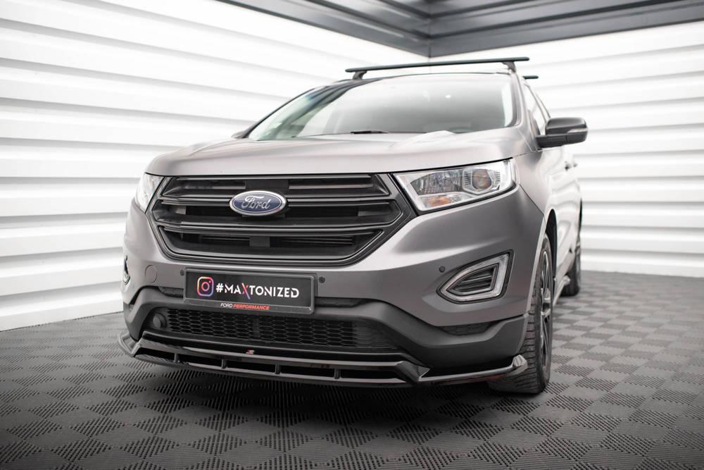 Front Lippe / Front Splitter / Frontansatz für Ford Edge MK2 von Maxton Design