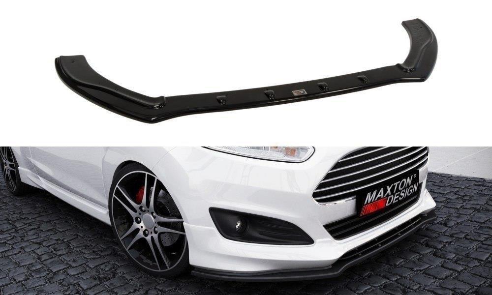 Front Lippe / Front Splitter / Frontansatz für Ford Fiesta ST-Line MK7 Facelift von Maxton Design