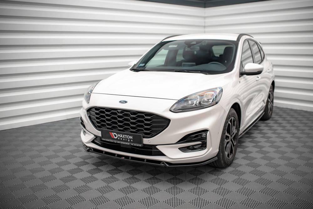 Front Lippe / Front Splitter / Frontansatz für Ford Kuga ST-Line MK3 von Maxton Design