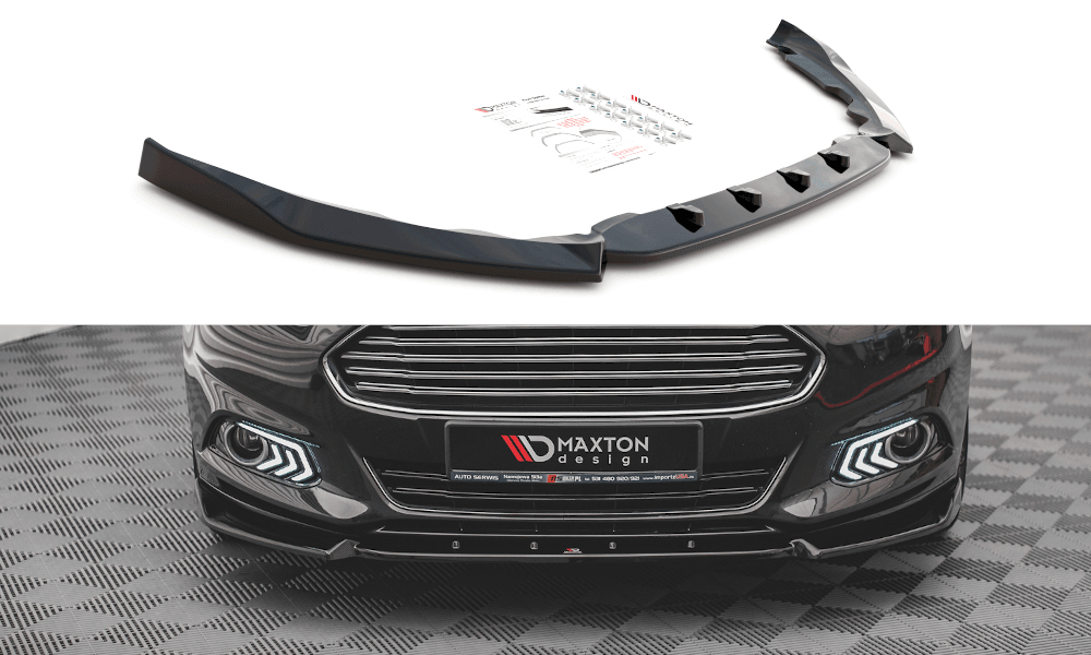 Front Lippe / Front Splitter / Frontansatz für Ford Mondeo MK5 von Maxton Design