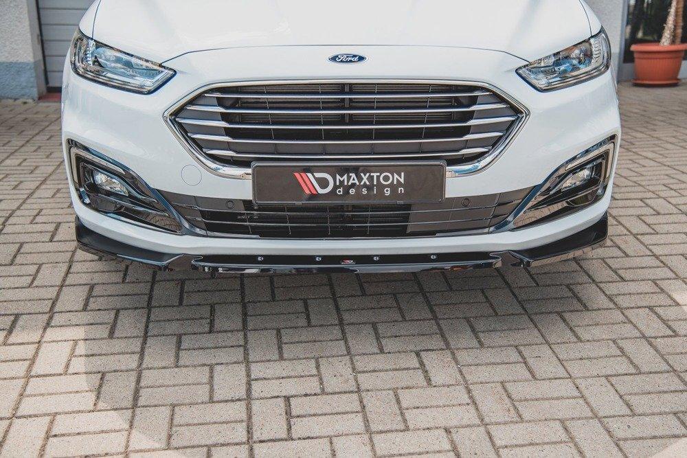 Front Lippe / Front Splitter / Frontansatz für Ford Mondeo MK5 Facelift von Maxton Design