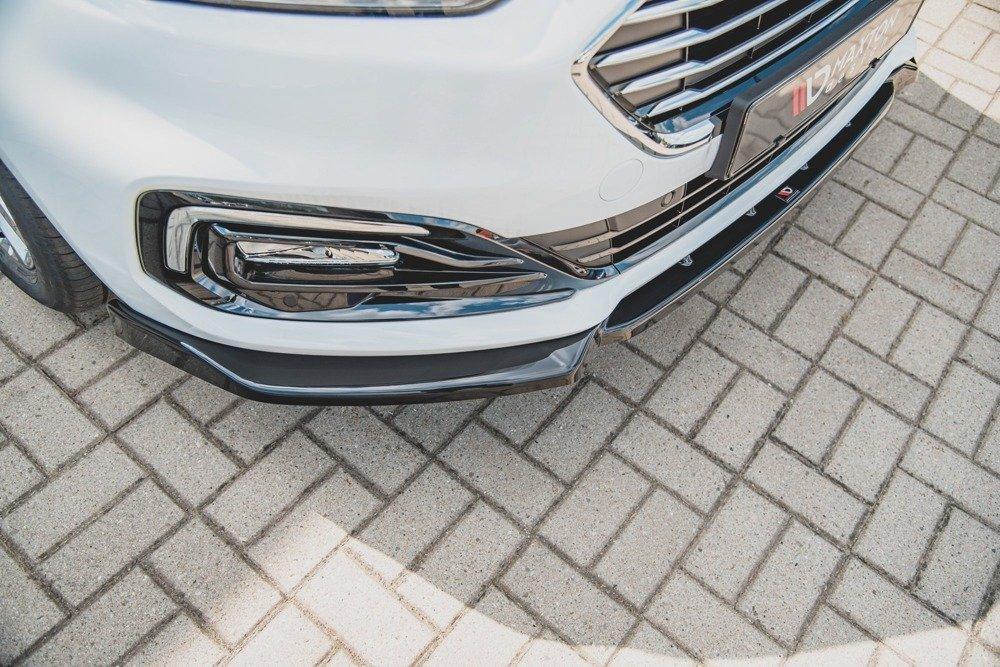 Front Lippe / Front Splitter / Frontansatz für Ford Mondeo MK5 Facelift von Maxton Design