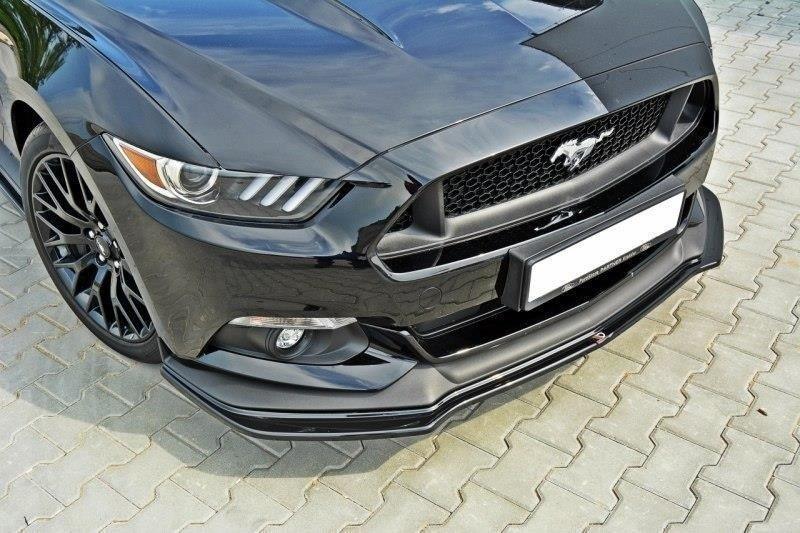 Front Lippe / Front Splitter / Frontansatz Flaps für Ford Mustang GT MK6 von Maxton Design