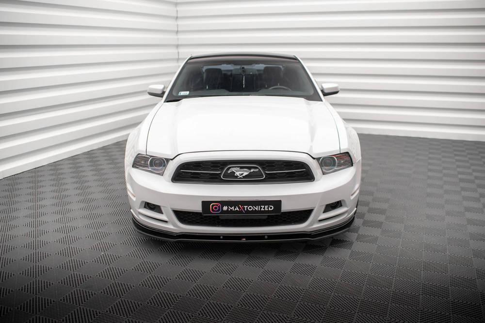 Front Lippe / Front Splitter / Frontansatz für Ford Mustang MK5 Facelift von Maxton Design