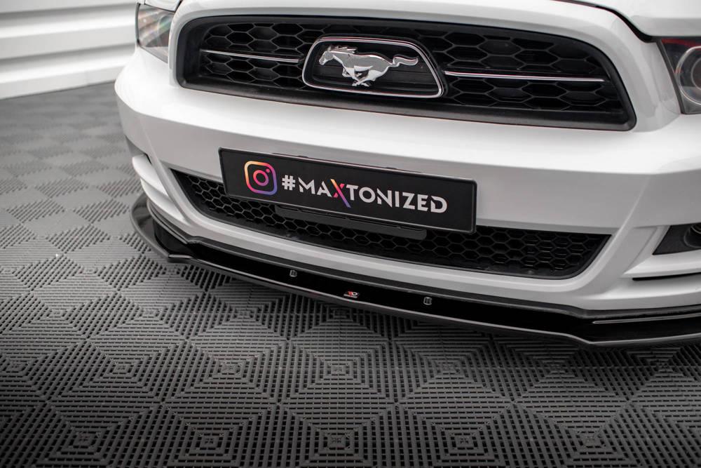 Front Lippe / Front Splitter / Frontansatz für Ford Mustang MK5 Facelift von Maxton Design