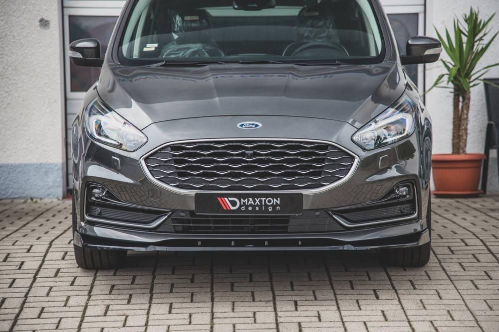 Front Lippe / Front Splitter / Frontansatz für Ford S-MAX MK2 Facelift von Maxton Design