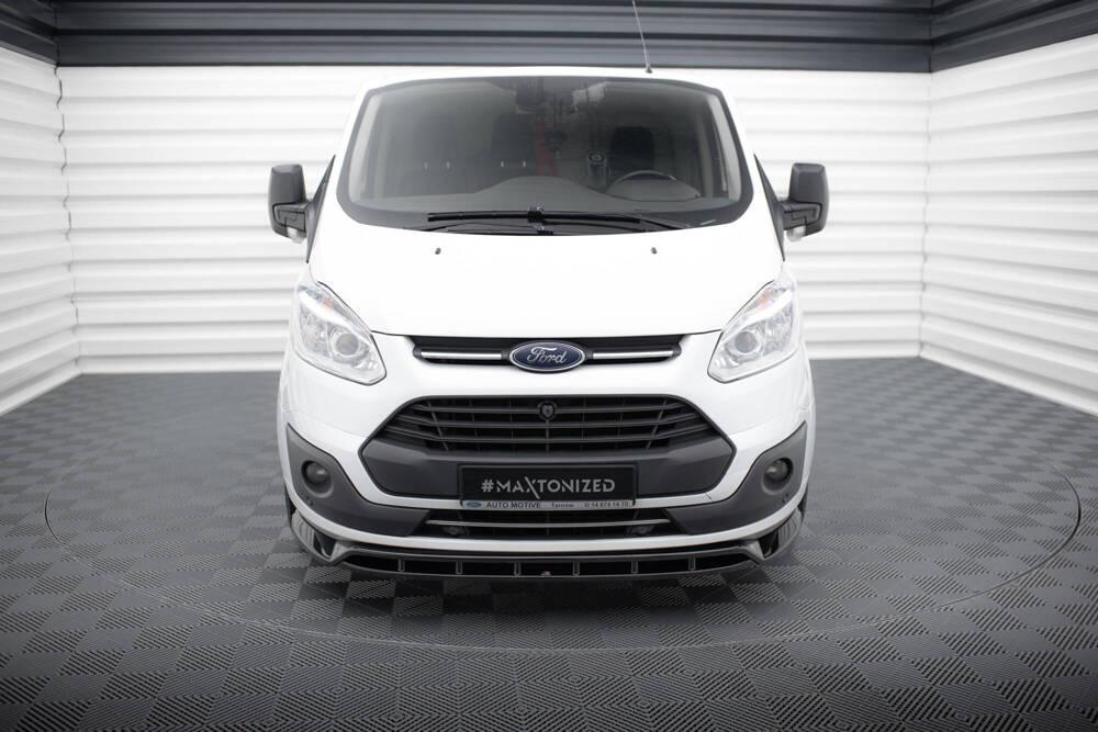 Front Lippe / Front Splitter / Frontansatz für Ford Transit Custom MK1 von Maxton Design