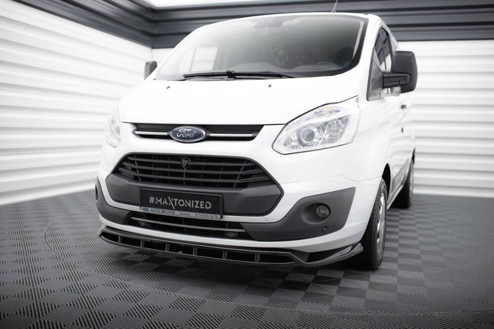 Front Lippe / Front Splitter / Frontansatz für Ford Transit Custom MK1 von Maxton Design