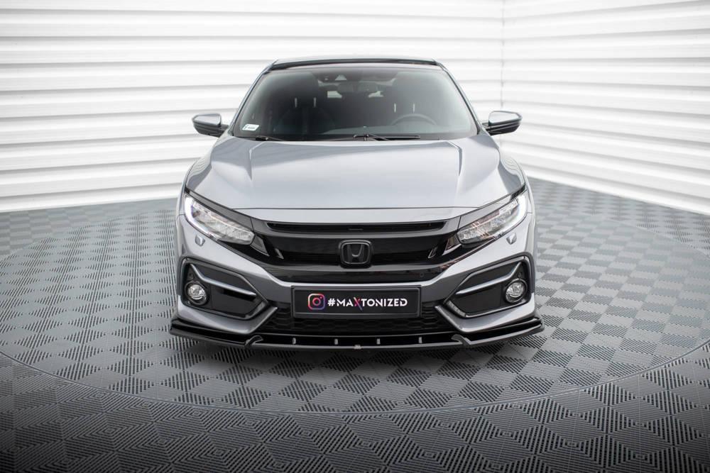 Front Lippe / Front Splitter / Frontansatz für Honda Civic X Sport von Maxton Design