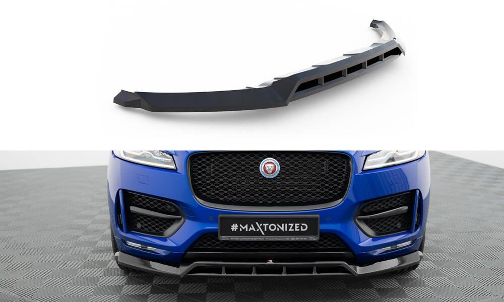 Front Lippe / Front Splitter / Frontansatz für Jaguar F-Pace R-Sport X761 von Maxton Design