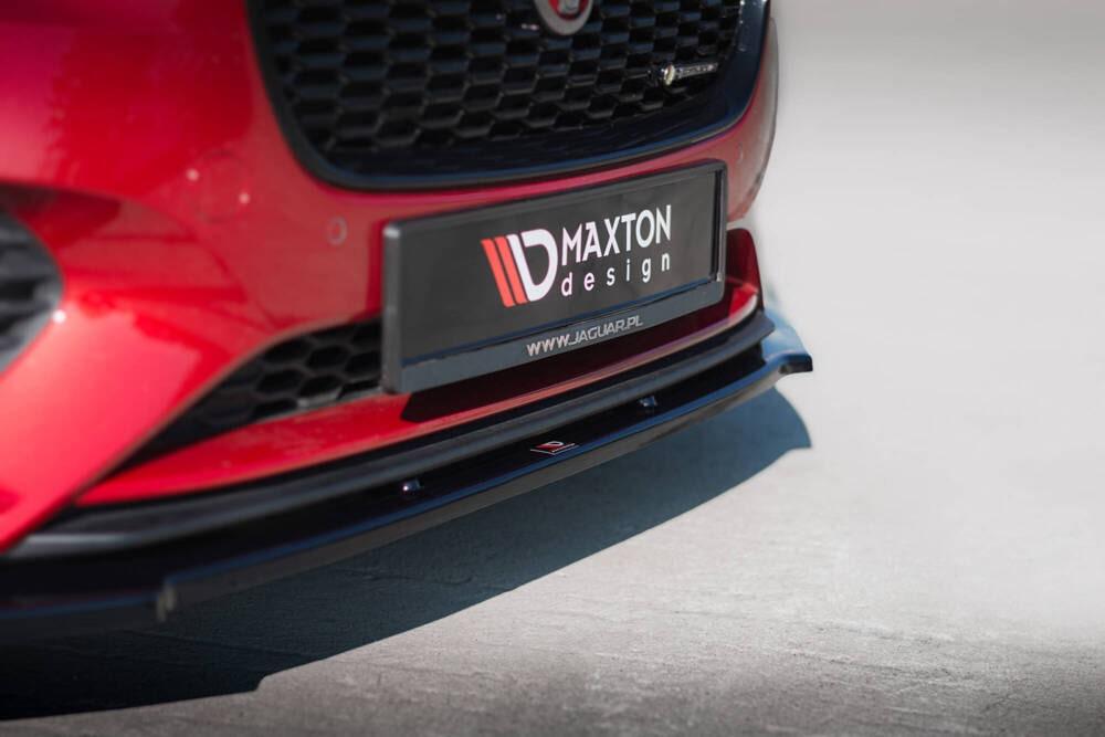 Front Lippe / Front Splitter / Frontansatz für Jaguar XE R-Dynamic X760 Facelift von Maxton Design