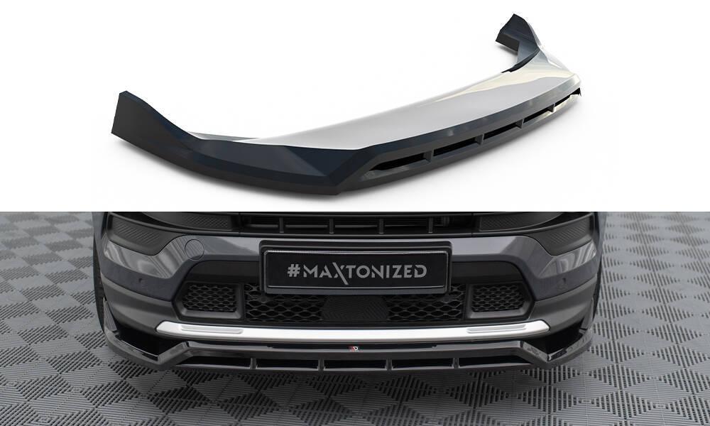 Front Lippe / Front Splitter / Frontansatz für Jeep Compass Limited MK2 Facelift von Maxton Design