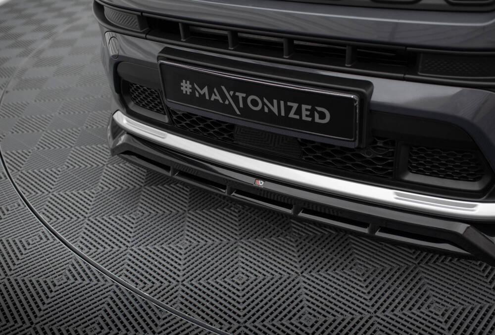 Front Lippe / Front Splitter / Frontansatz für Jeep Compass Limited MK2 Facelift von Maxton Design