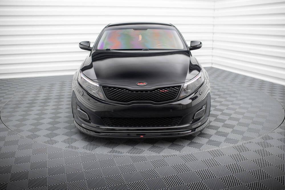 Front Lippe / Front Splitter / Frontansatz für Kia Optima MK3 von Maxton Design