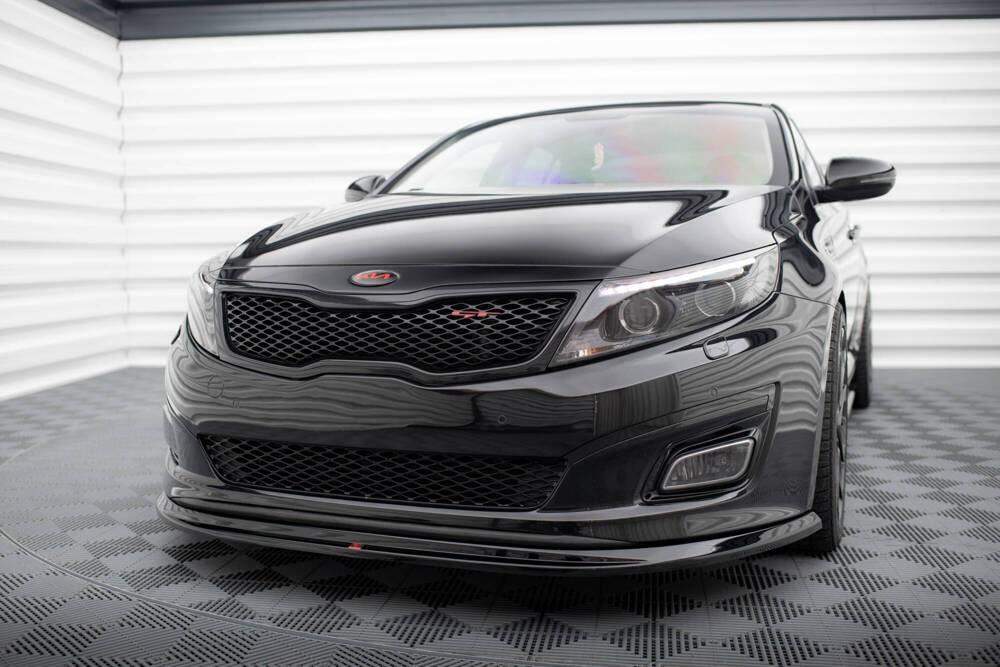 Front Lippe / Front Splitter / Frontansatz für Kia Optima MK3 von Maxton Design