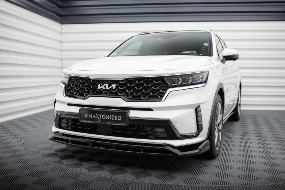 Front Lippe / Front Splitter / Frontansatz für Kia Sorento MQ4 von Maxton Design