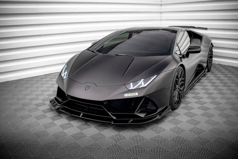 Front Splitter / Cup Schwert / Frontansatz für Lamborghini Huracan EVO von Maxton Design