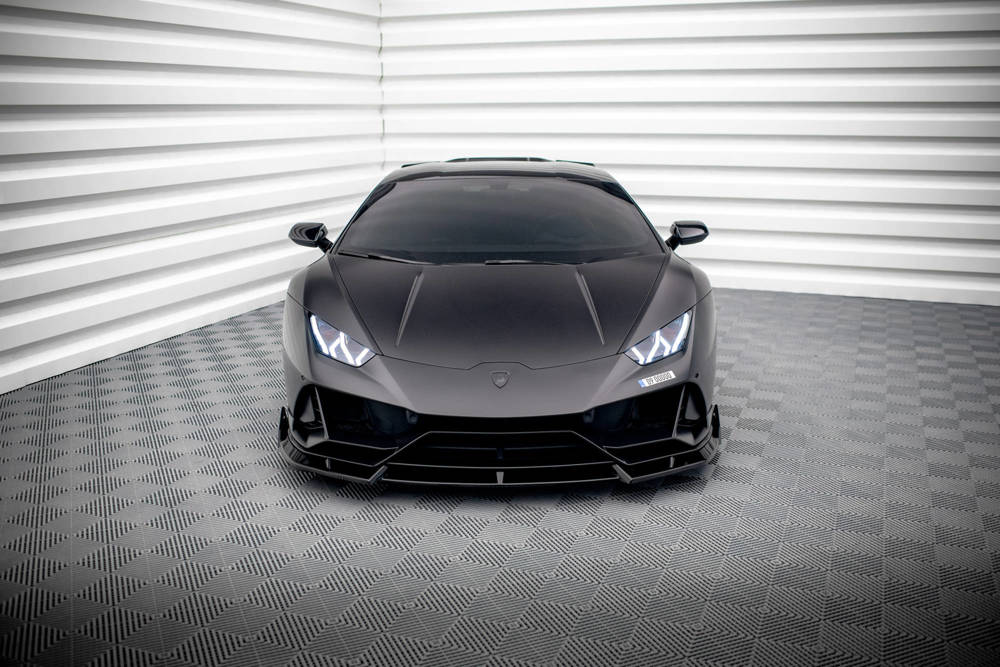 Front Splitter / Cup Schwert / Frontansatz für Lamborghini Huracan EVO von Maxton Design