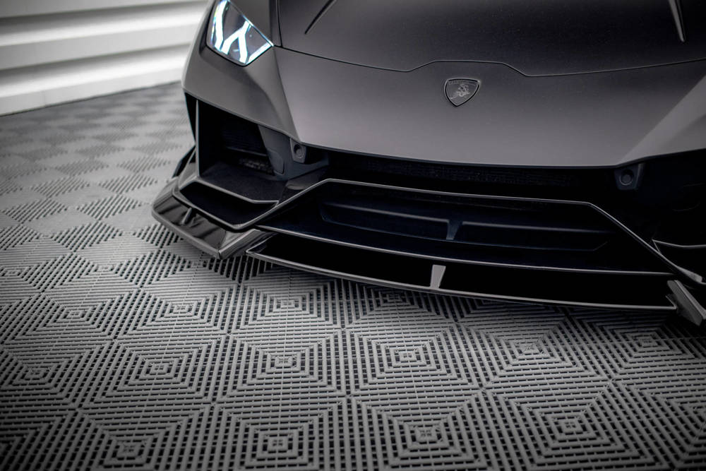 Front Splitter / Cup Schwert / Frontansatz für Lamborghini Huracan EVO von Maxton Design