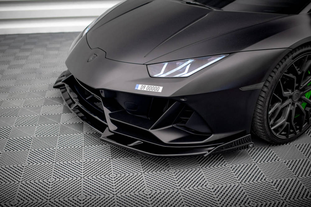 Front Splitter / Cup Schwert / Frontansatz für Lamborghini Huracan EVO von Maxton Design