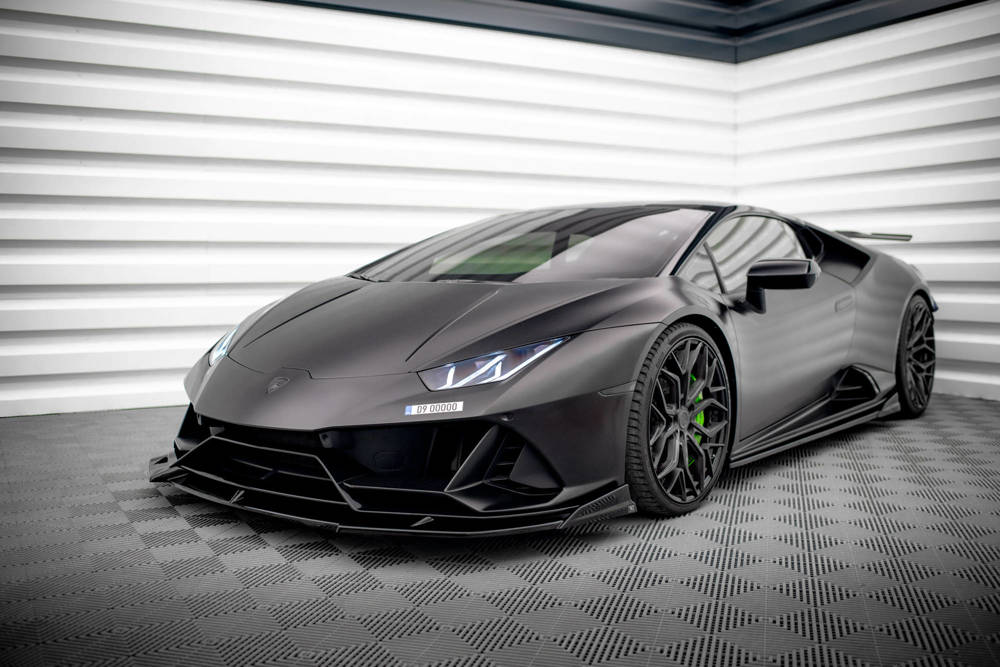 Front Splitter / Cup Schwert / Frontansatz für Lamborghini Huracan EVO von Maxton Design