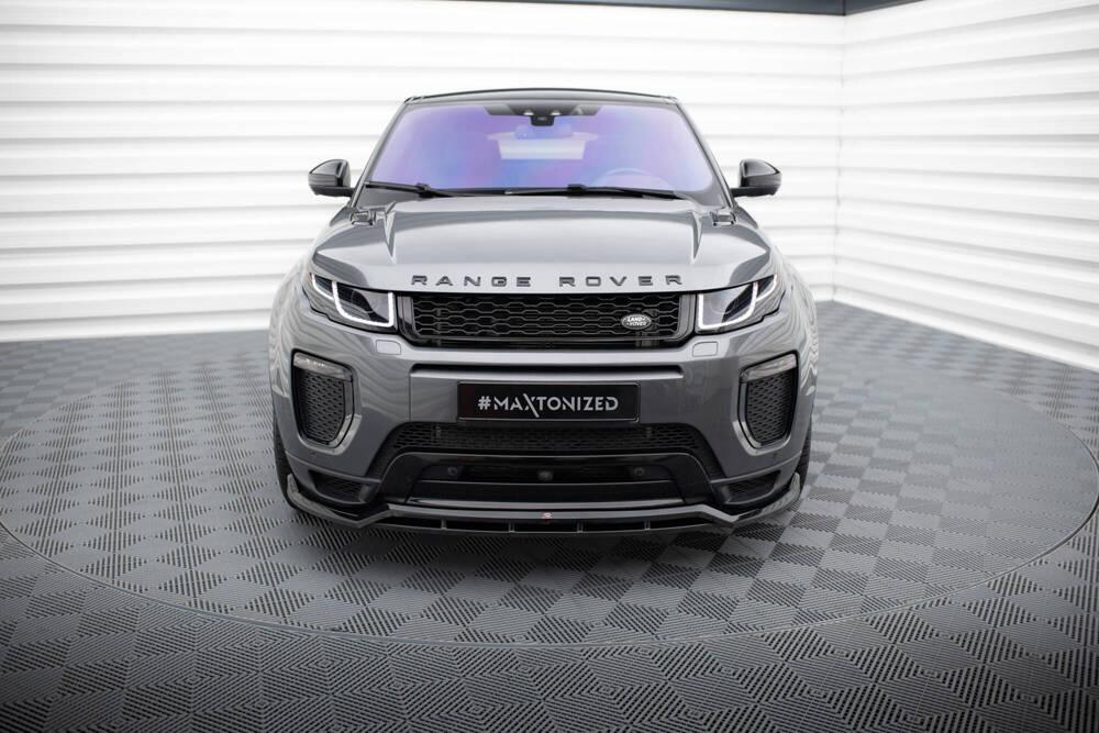 Front Lippe / Front Splitter / Frontansatz für Land Rover Range Rover Evoque L538 Facelift von Maxton Design