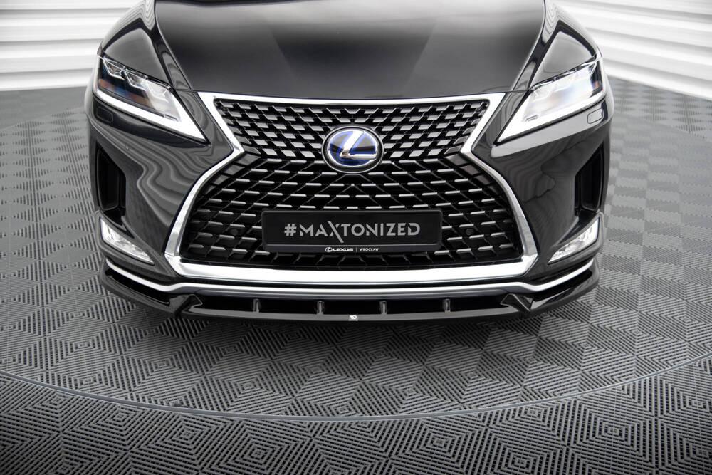 Front Lippe / Front Splitter / Frontansatz für Lexus RX MK4 Facelift von Maxton Design