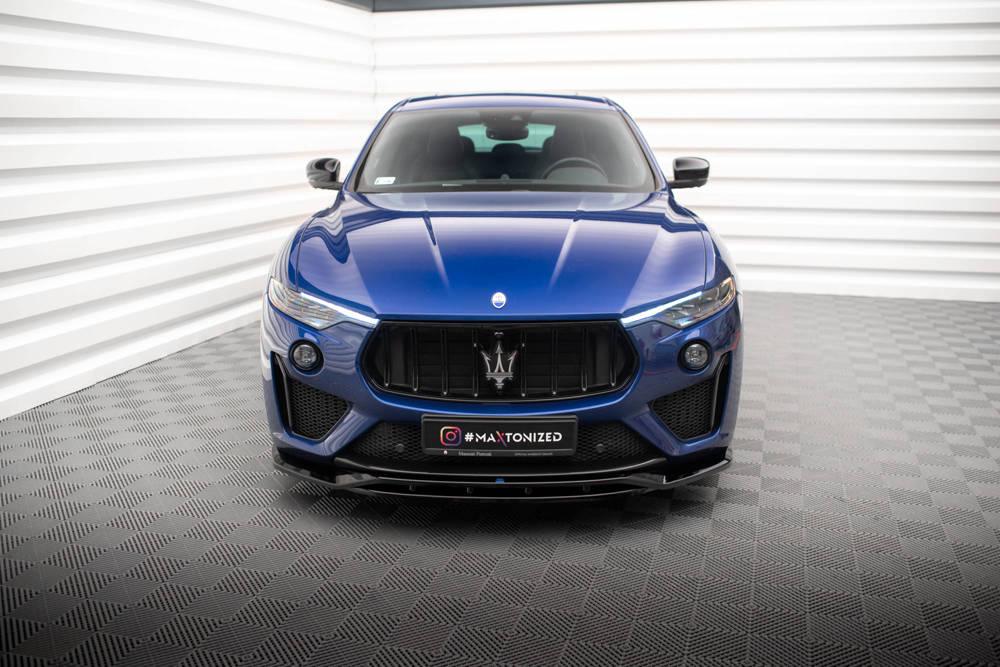 Front Lippe / Front Splitter / Frontansatz für Maserati Levante GTS MK1 von Maxton Design