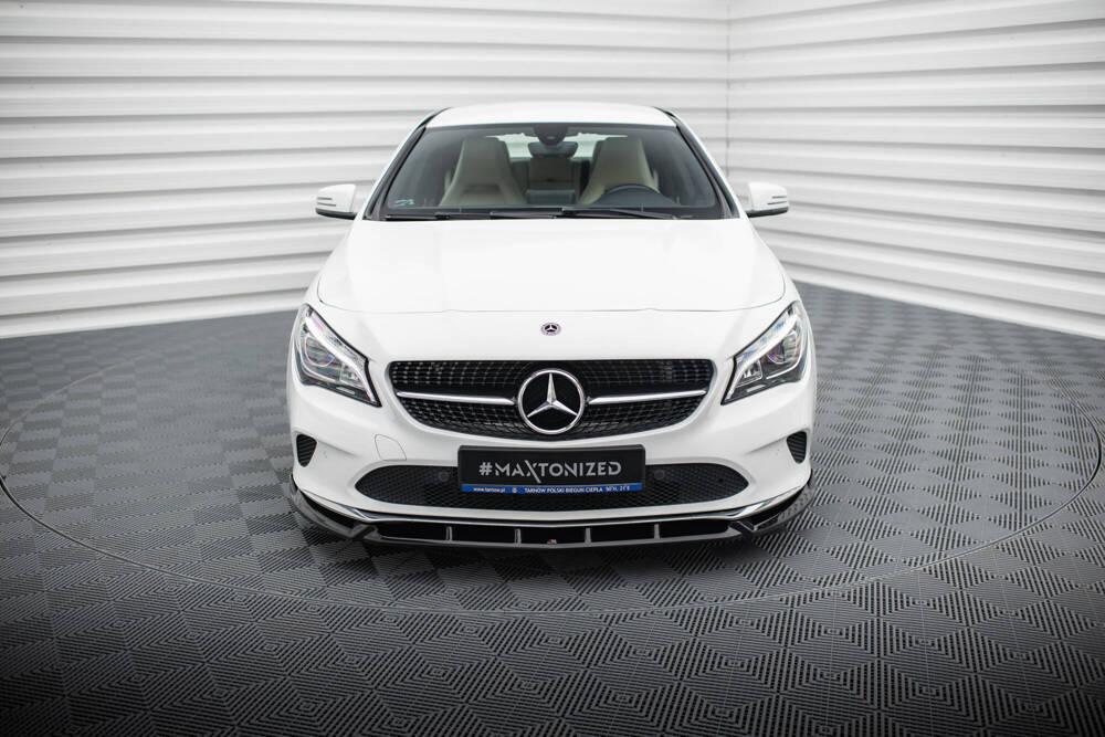 Front Lippe / Front Splitter / Frontansatz für Mercedes CLA C117 Facelift von Maxton Design