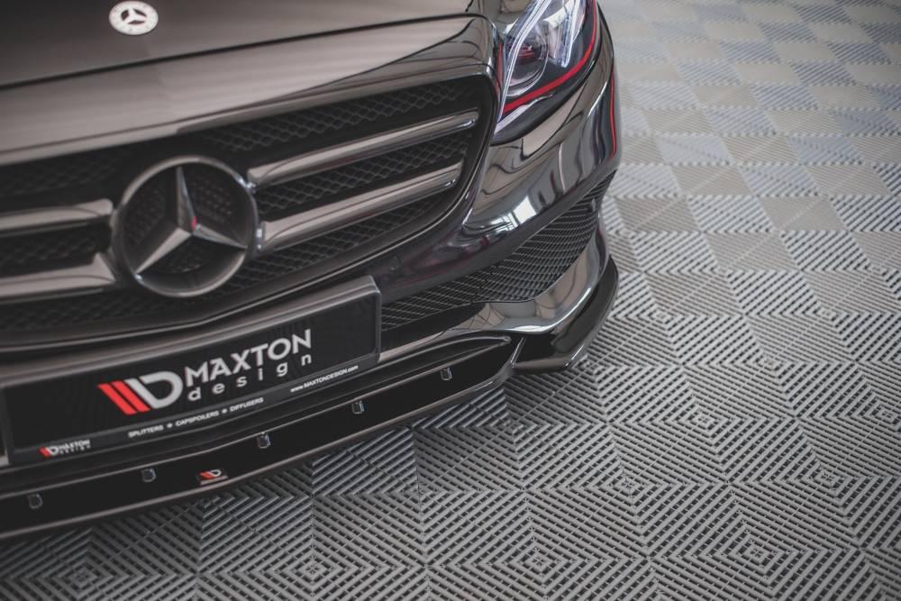 Front Splitter / Cup Schwert / Frontansatz für Mercedes E-Klasse W213 von Maxton Design