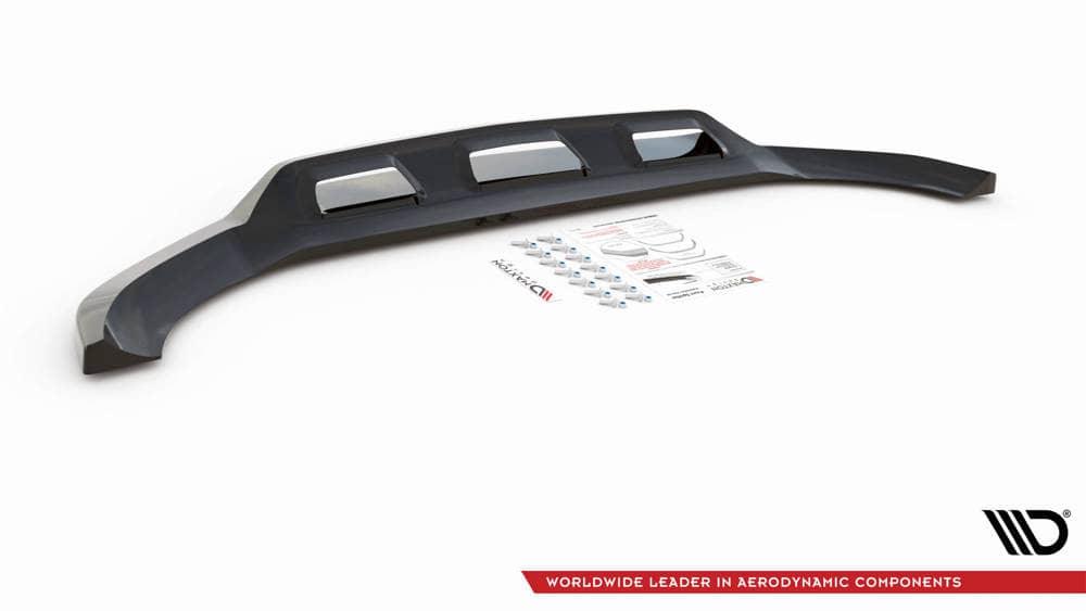 Front Splitter / Cup Schwert / Frontansatz für Mercedes GLC Coupe AMG-Line C253 Facelift von Maxton Design