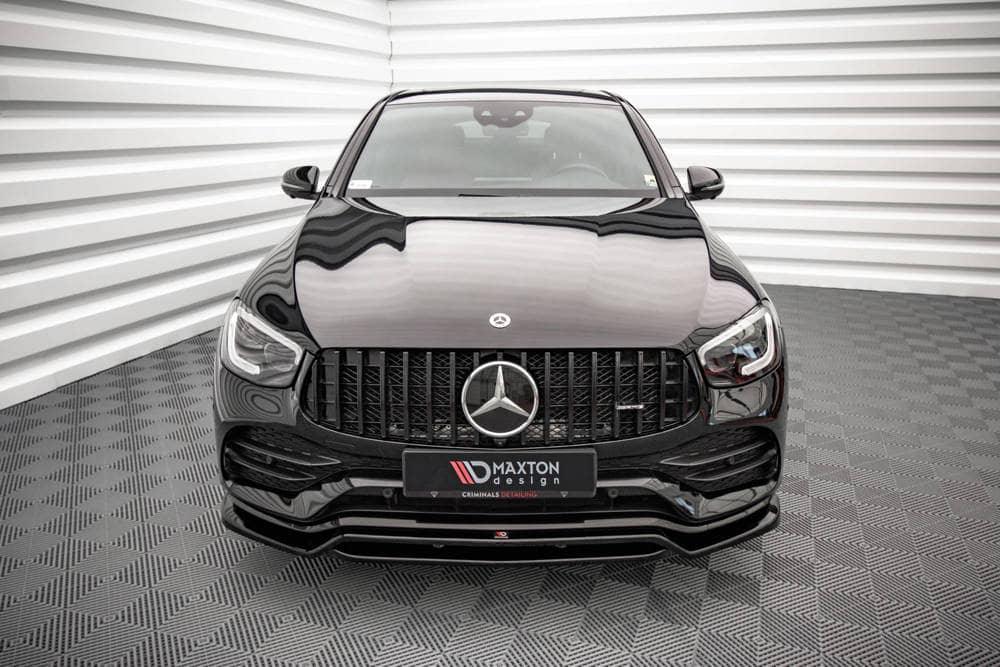 Front Splitter / Cup Schwert / Frontansatz für Mercedes GLC Coupe AMG-Line C253 Facelift von Maxton Design