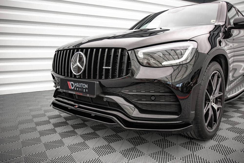 Front Splitter / Cup Schwert / Frontansatz für Mercedes GLC Coupe AMG-Line C253 Facelift von Maxton Design