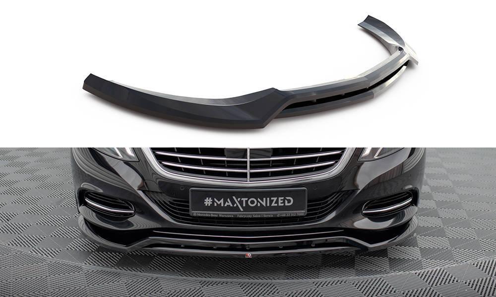 Front Lippe / Front Splitter / Frontansatz für Mercedes-Benz S-Klasse W222 von Maxton Design