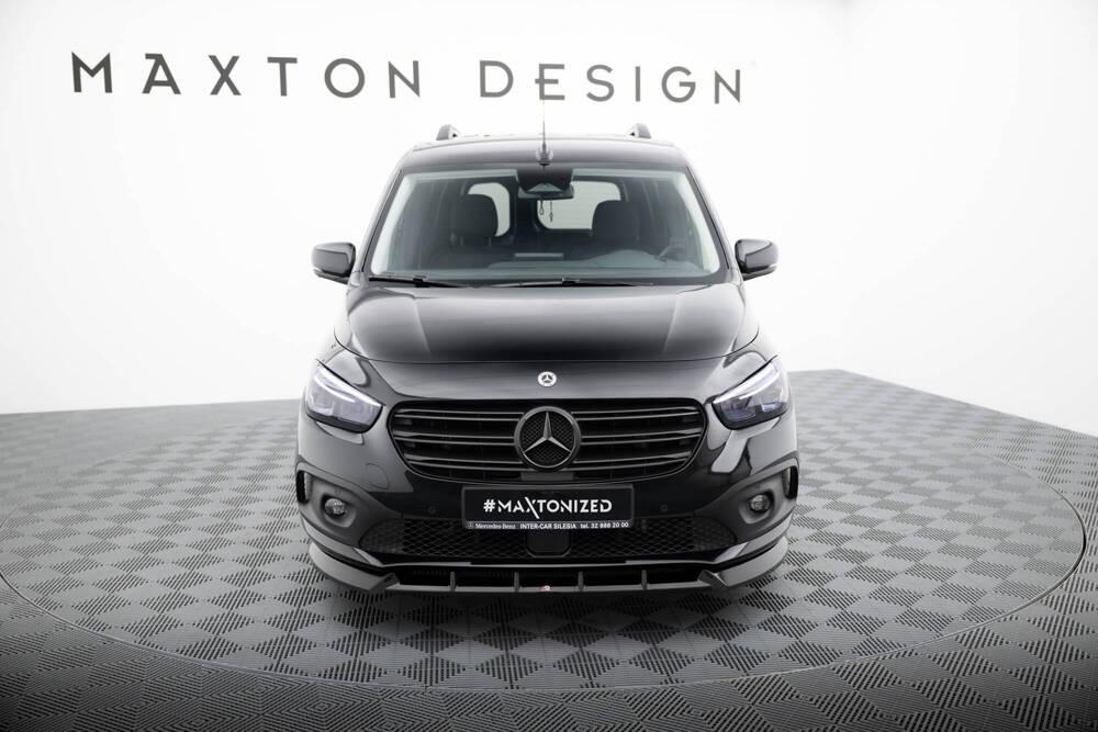 Front Lippe / Front Splitter / Frontansatz für Mercedes T-Klasse W420 von Maxton Design