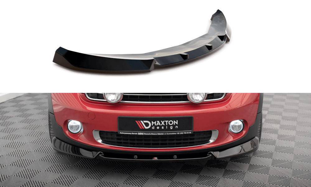 Front Lippe / Front Splitter / Frontansatz für Mini Cooper Countryman R60 Facelift von Maxton Design