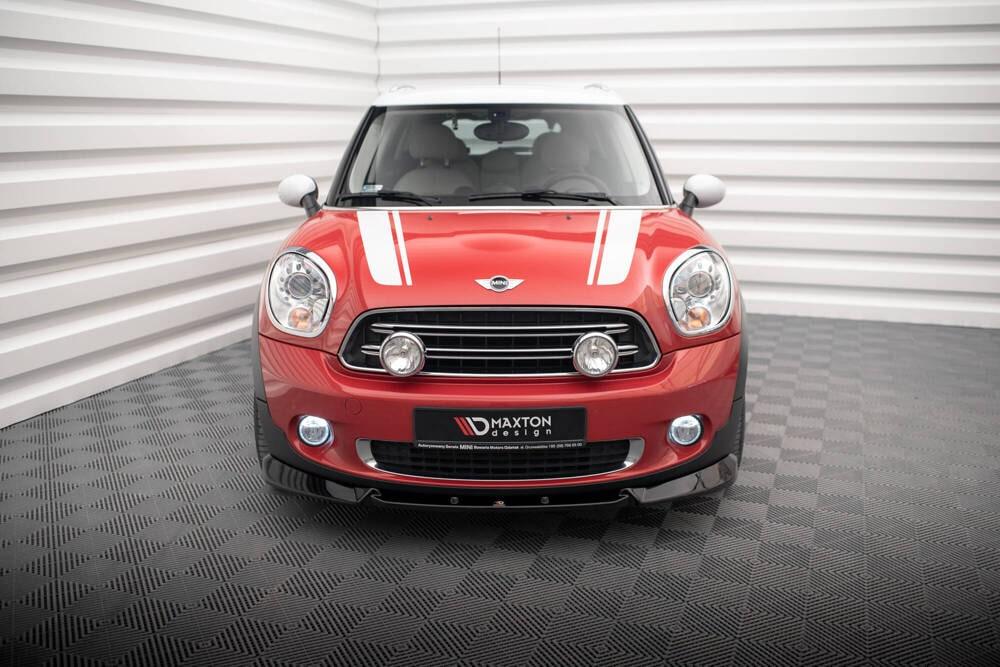 Front Lippe / Front Splitter / Frontansatz für Mini Cooper Countryman R60 Facelift von Maxton Design