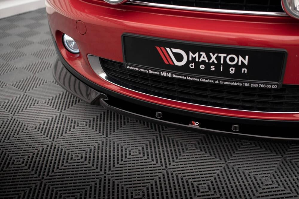 Front Lippe / Front Splitter / Frontansatz für Mini Cooper Countryman R60 Facelift von Maxton Design