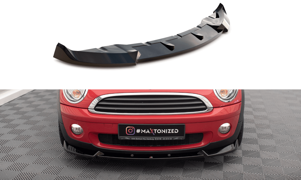 Front Lippe / Front Splitter / Frontansatz für Mini Cooper One R56 von Maxton Design