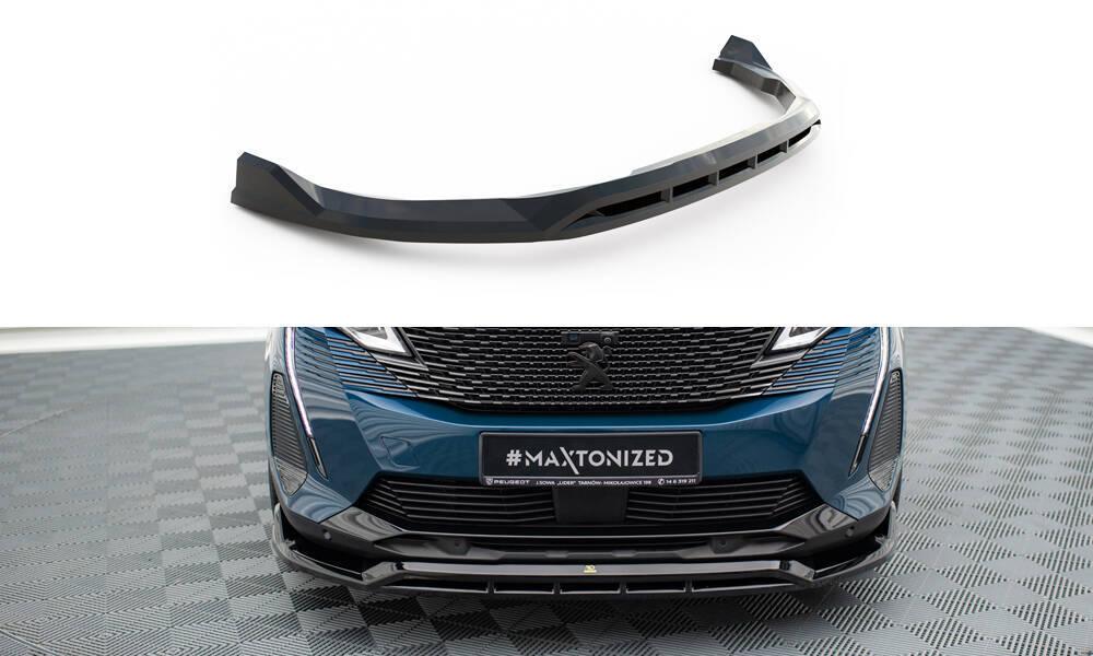 Front Lippe / Front Splitter / Frontansatz für Peugeot 3008 GT-Line MK2 Facelift von Maxton Design