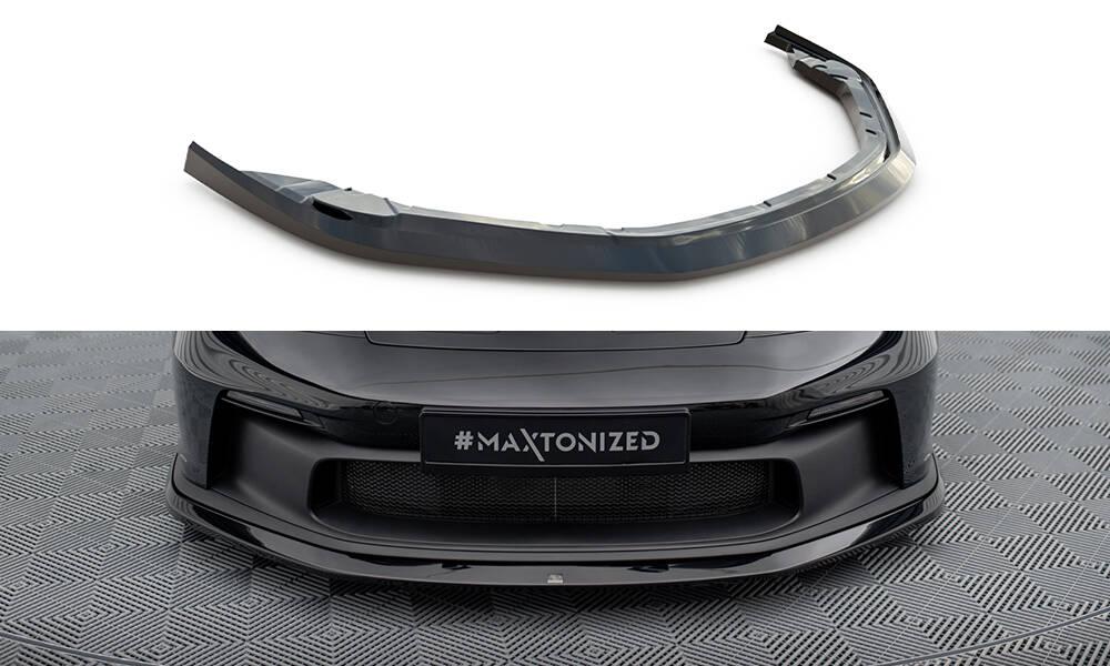 Front Lippe / Front Splitter / Frontansatz für Porsche 911 992 GT3 von Maxton Design