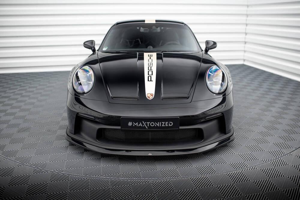 Front Lippe / Front Splitter / Frontansatz für Porsche 911 992 GT3 von Maxton Design